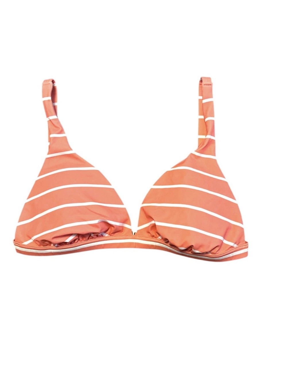 NWT Vineyard Vines Performance Cayman Stripe Triangle Bikini Top M